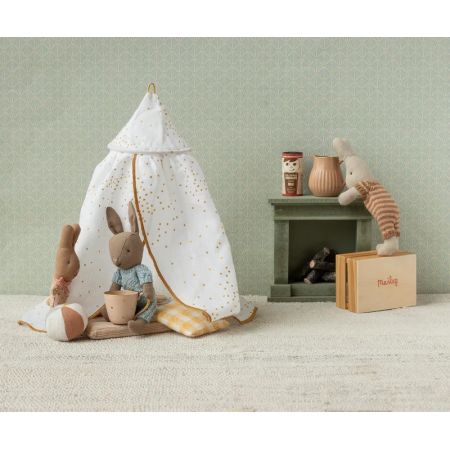 Bed canopy, Miniature - Off white
