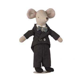 Wedding mice couple in box, Mum and dad (15cm)