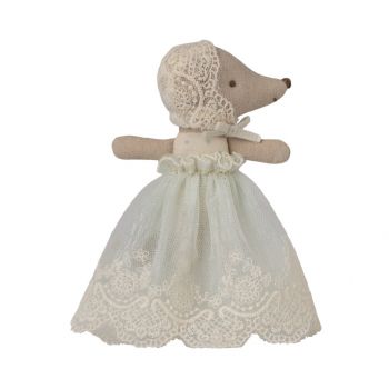 Baby mouse in gown - Mint 2