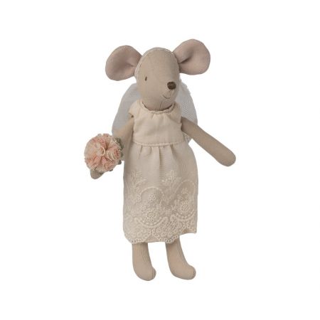 Ropa para ratoncita - Traje de Novia  (15cm)