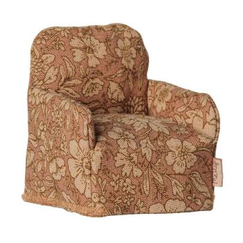 Silla de miniatura para ratoncitos - Flores 2