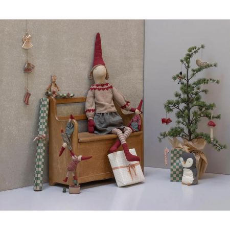Gift bag, Mini - Michette - Blue/Grey