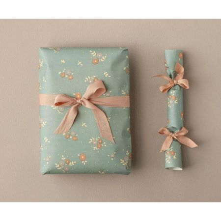 Papel regalo,Michette - 10m, azul/Gris