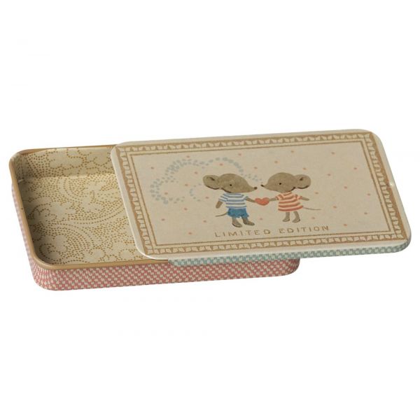 Metal box with sliding lid - MIce