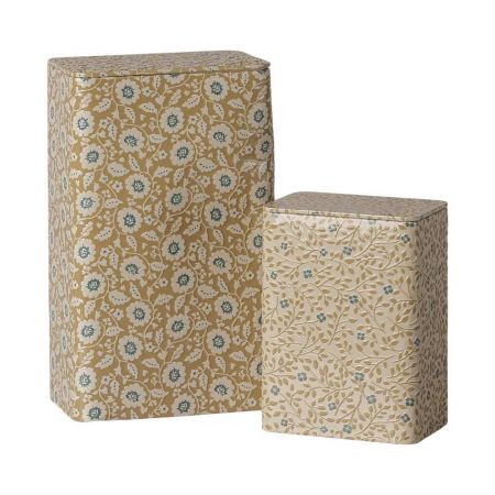 Metal Box Flowers - Set 2 u.