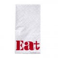 Eat paper napkins