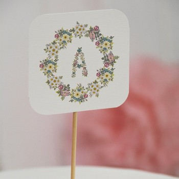 Topcake inicial flores