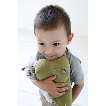 Peluche, pequeño rinoceronte, Azul 2