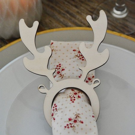 Xmas napkin holder, reindeer